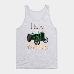 I Love Tractors Allis Chalmers Tank Top